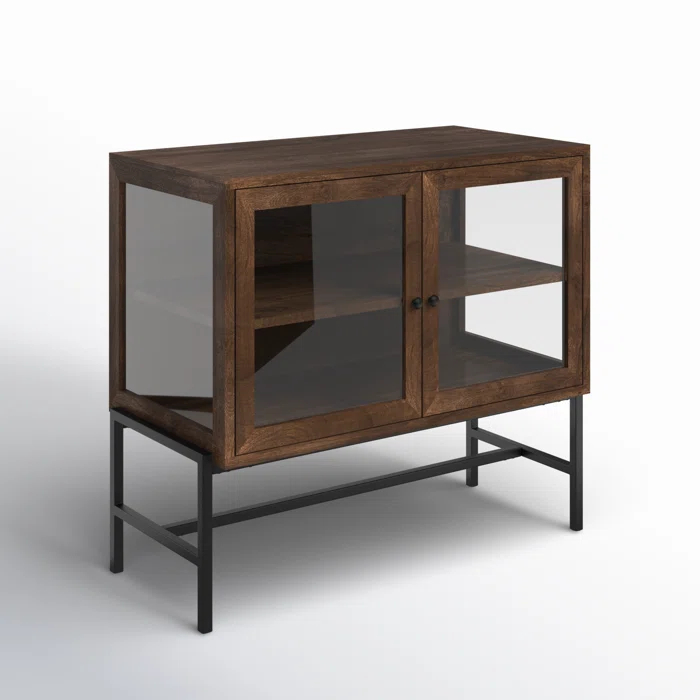Warner Solid Wood Storage Cabinet