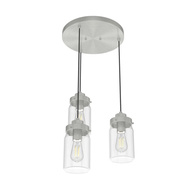 Hunter Fan Devon Park 3 - Light Unique Tiered Chandelier