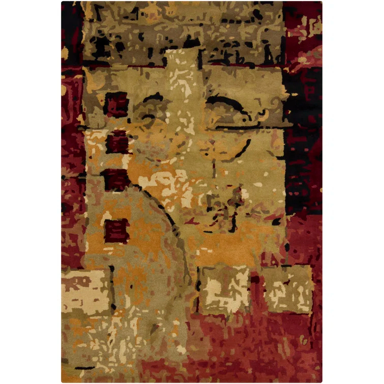 Nirvana Wool Abstract Area Rug