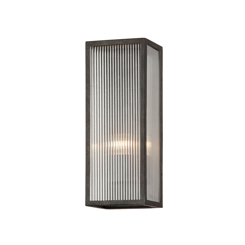 Amadora Outdoor Sconce - Black / Small