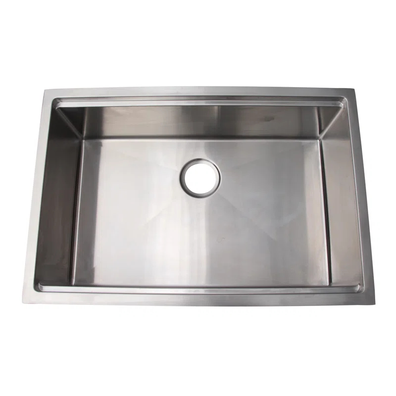 Bailey 30'' L Farmhouse / Apron Single Bowl Stainless Steel Kitchen Sink