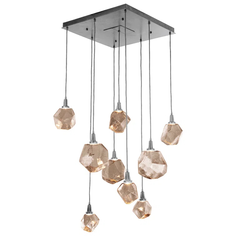 Gem 9 - Light LED Cluster Pendant