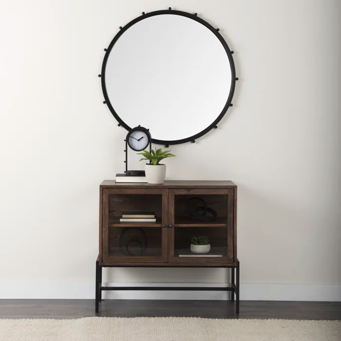 Warner Solid Wood Storage Cabinet