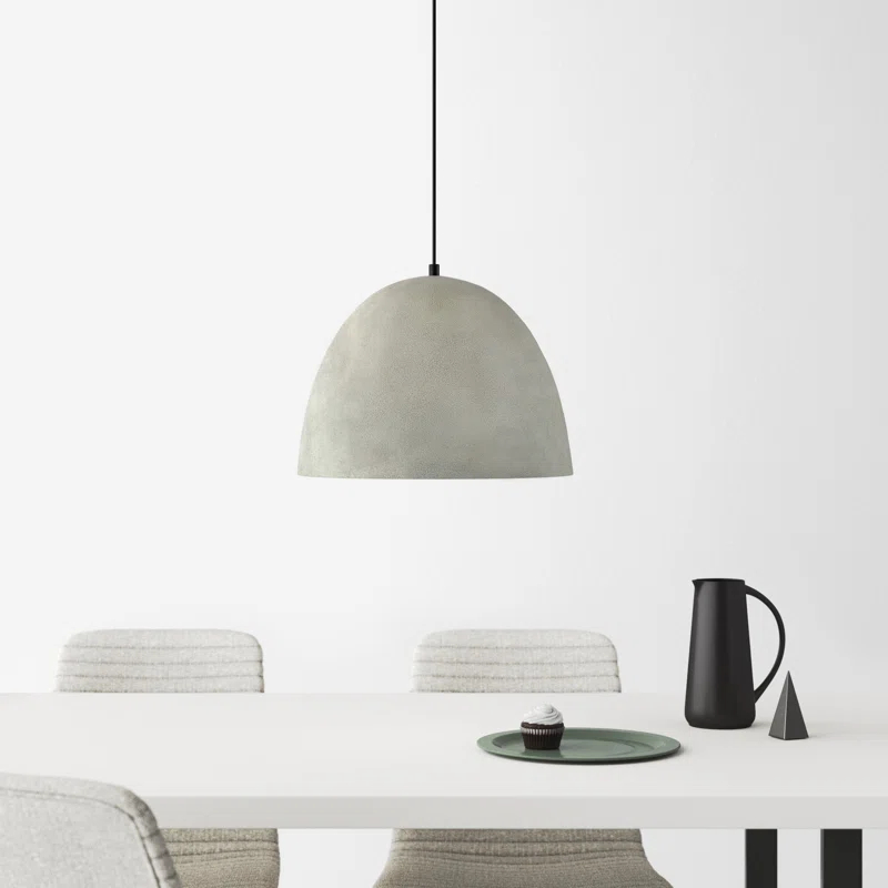 Kristen Single Light Metal Pendant