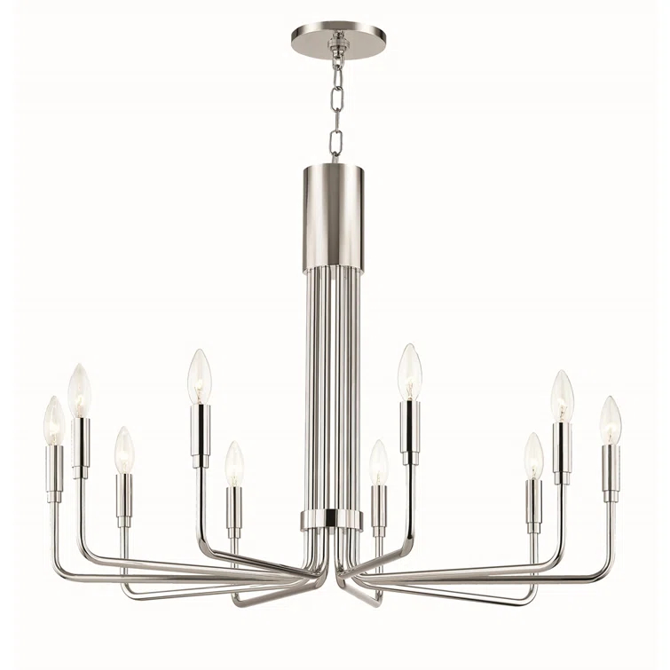 Brigitte 10 - Light Dimmable Classic / Traditional Chandelier