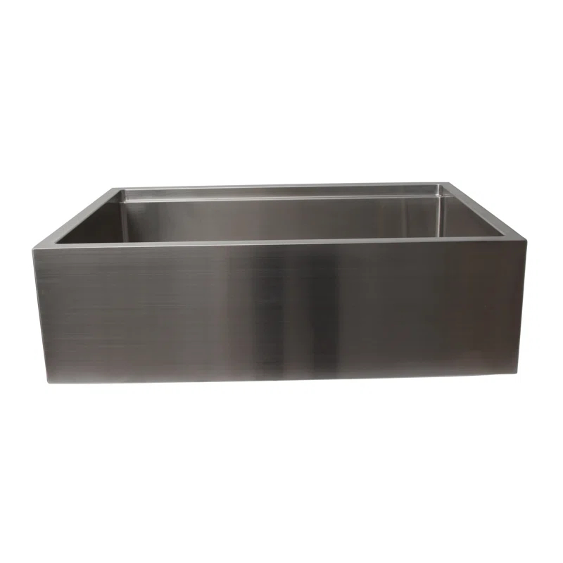 Bailey 30'' L Farmhouse / Apron Single Bowl Stainless Steel Kitchen Sink