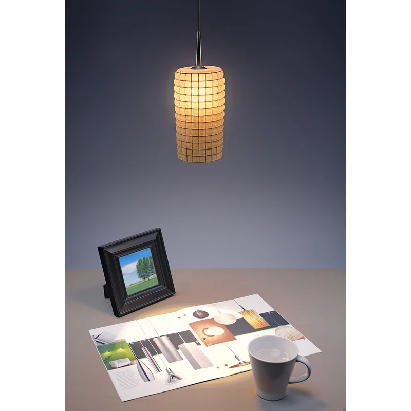 1 - Light Chrome LED Single Pendant