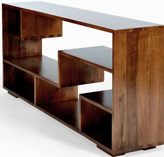 Market Wide Geometric Bookcase
