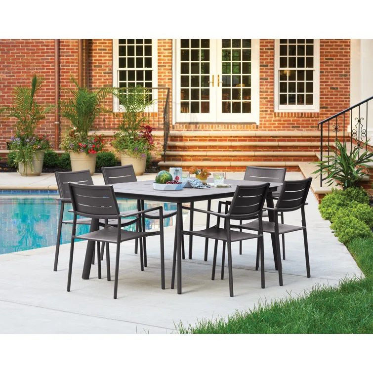 Eiland Outdoor Stacking Dining Armchair