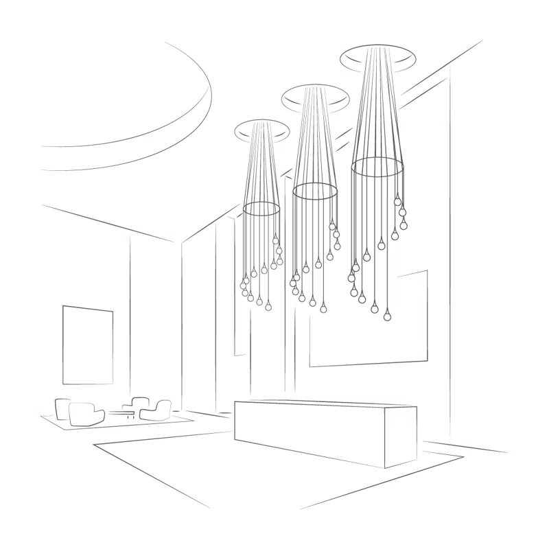 Paopao 12 - Light Cluster Pendant