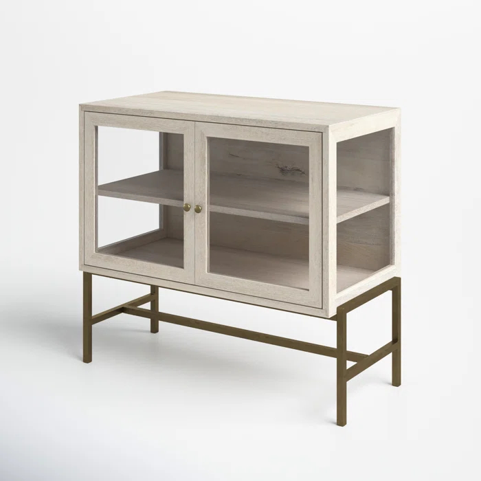 Warner Solid Wood Storage Cabinet