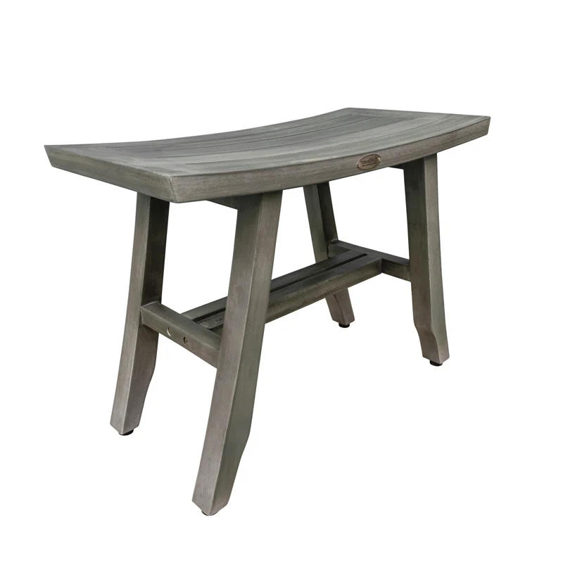 12'' W Teak Shower Bench