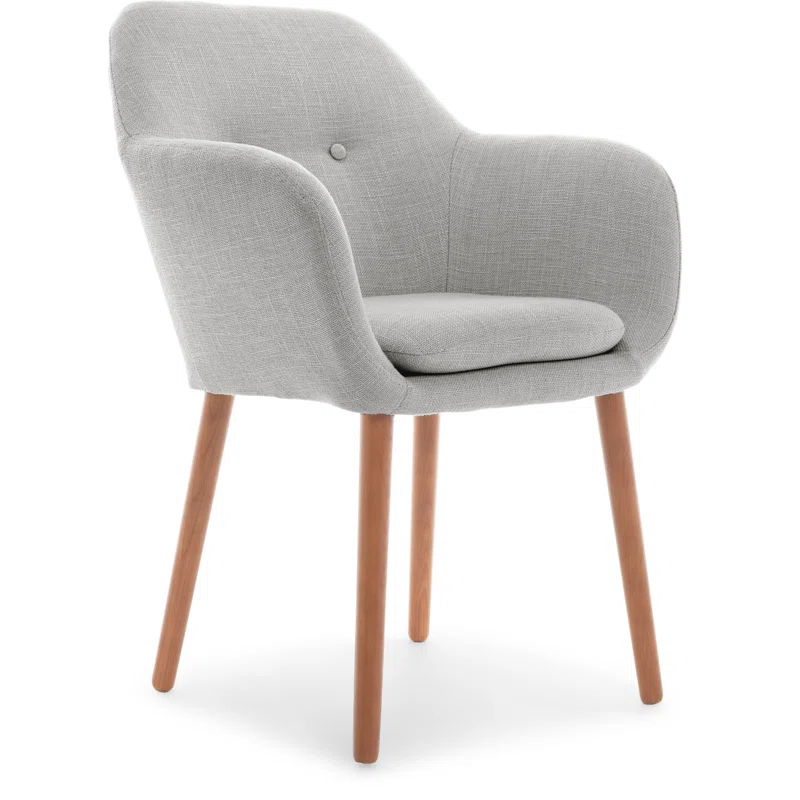 Adore Decor Roux Mid-Century Accent Chair for Home Office or Living Room
