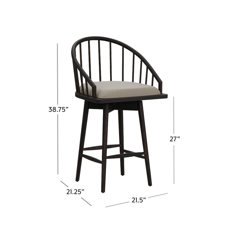 Annett Swivel 27" Counter Stool