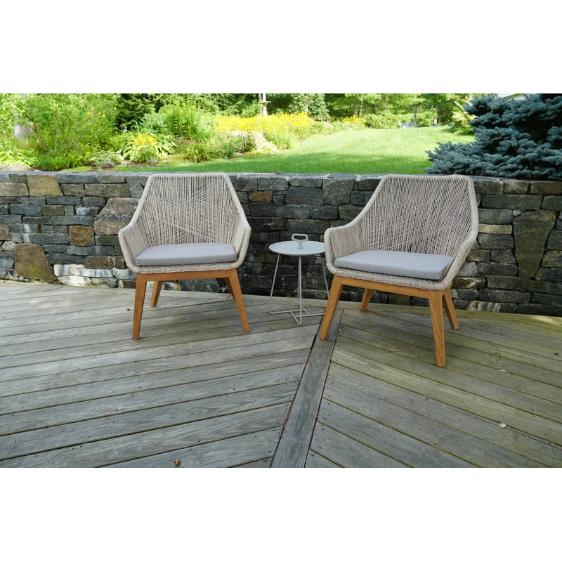 Broadway Round Aluminum Outdoor Side Table