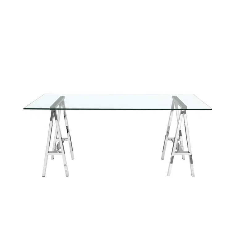 Tigerlily Glass Desk