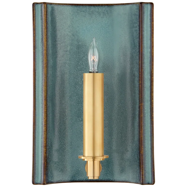 Leeds 10.5" White Ceramic Dimmable Wall Sconce