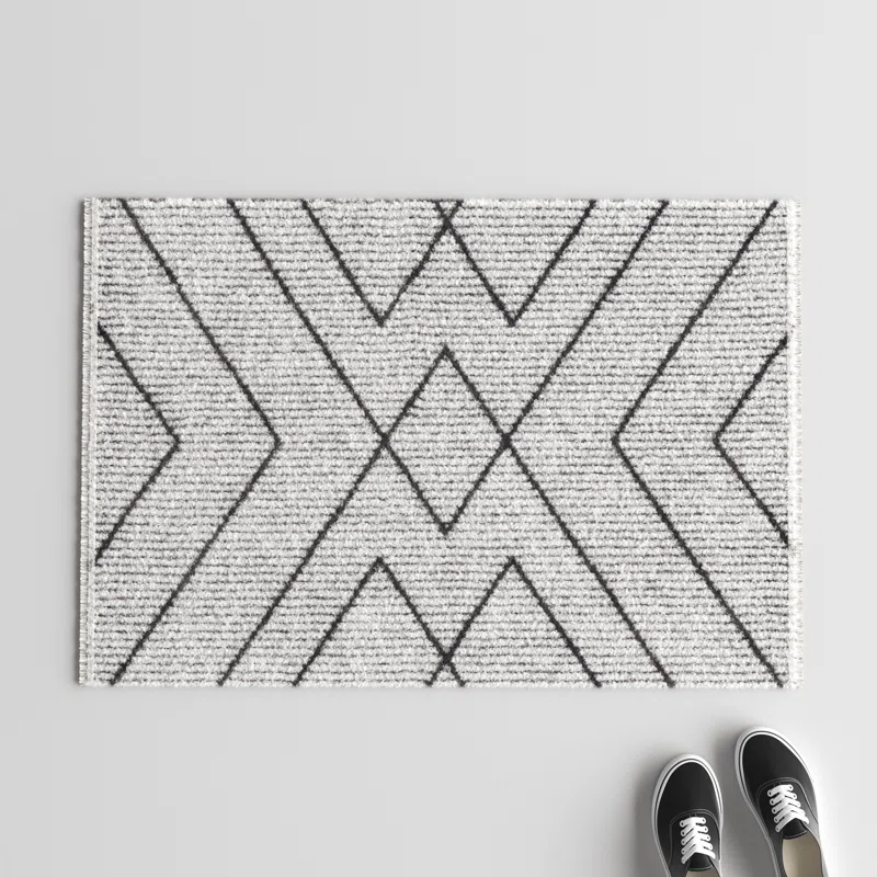 Lindy Charcoal/Ivory Rug