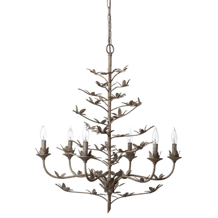 Jamie Young Company 6 - Light Dimmable Empire Chandelier