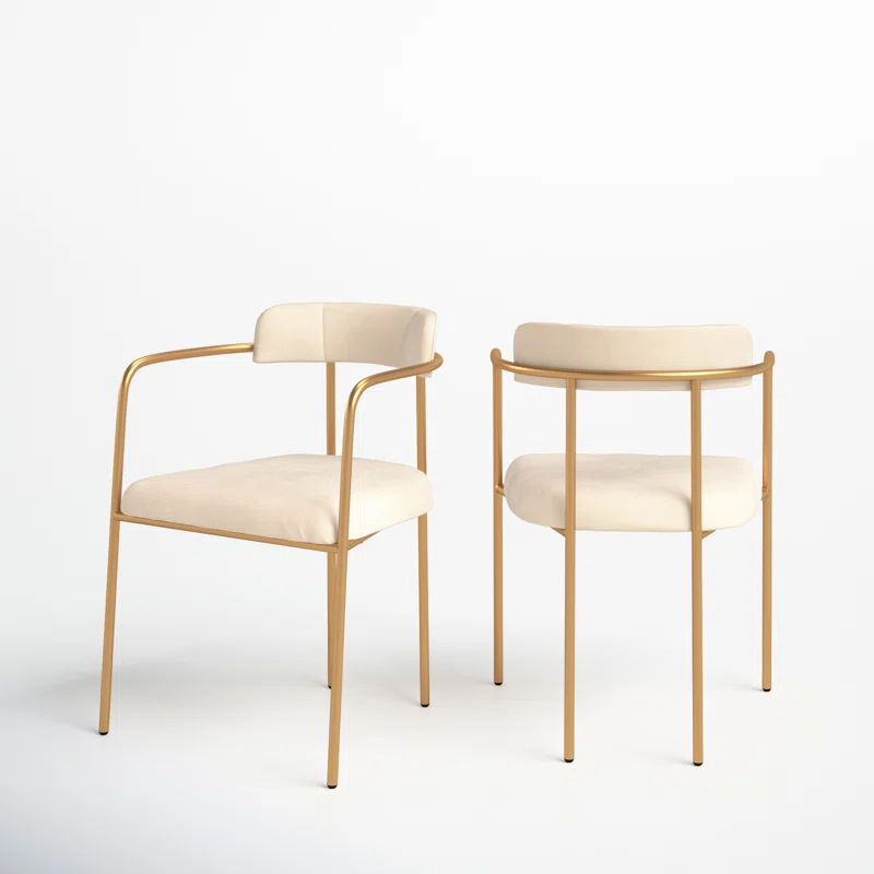 Lenna Upholstered Dining Arm Chair