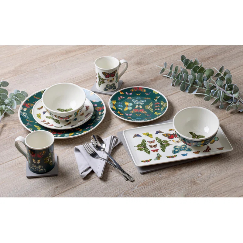Portmeirion Portmeirion Botanic Garden Harmony Rectangular Tray 13"