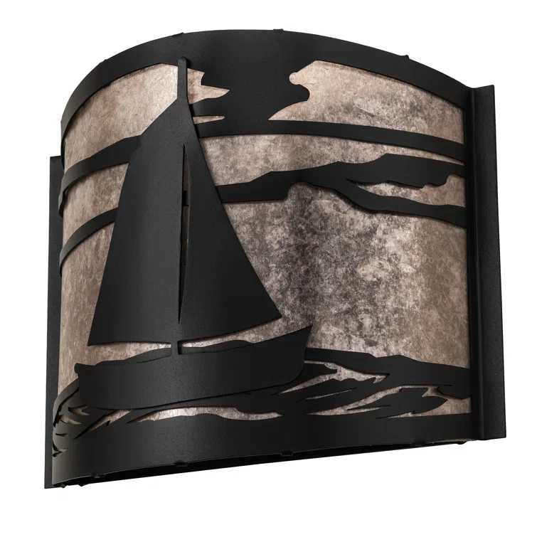 Sailboat Flush Mounted Sconce