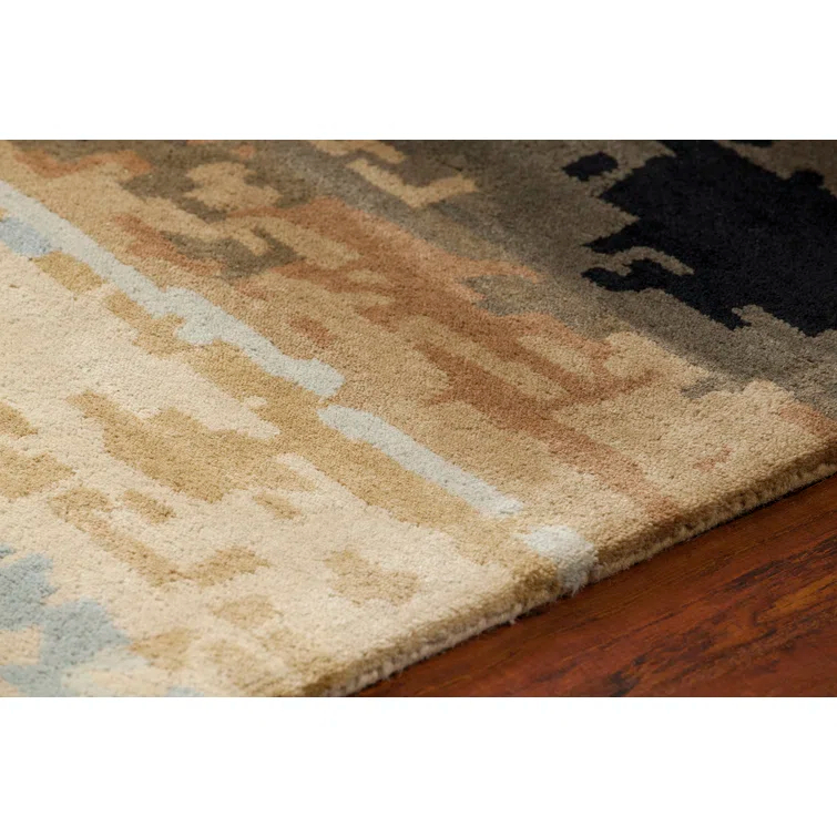 Nirvana Wool Abstract Area Rug