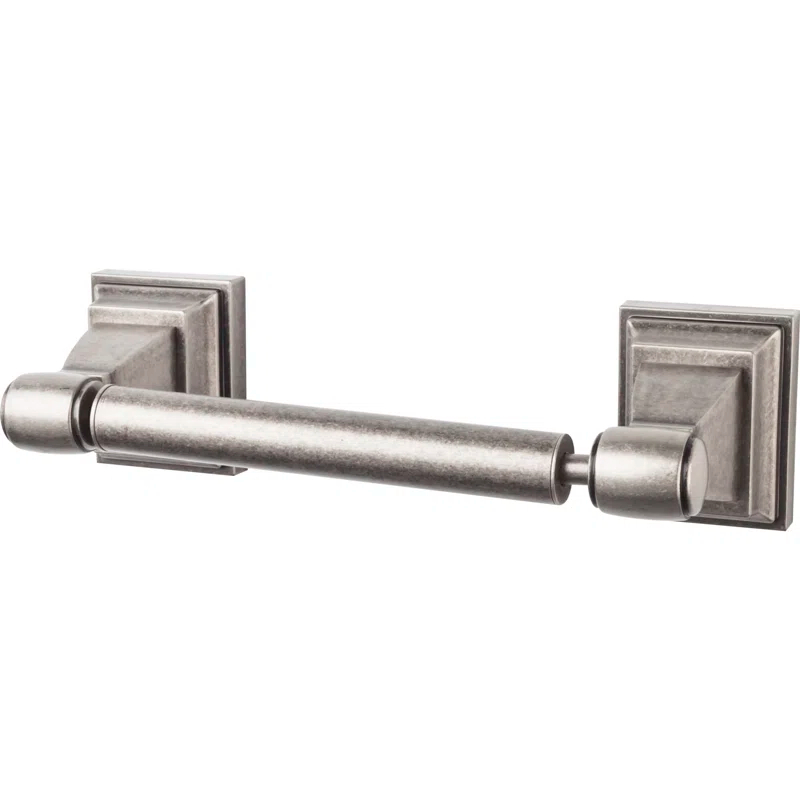 Polished Nickel Transitional Wall Mounted Toilet Paper Holder