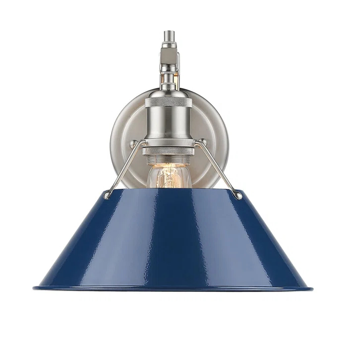 Breakwater Bay Addisynn Steel Armed Sconce