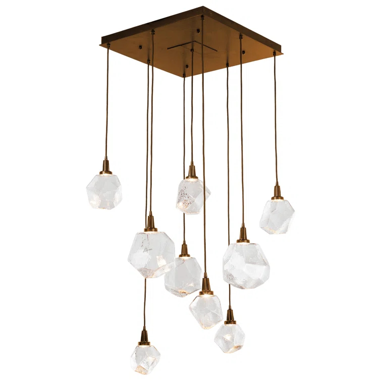 Gem 9 - Light LED Cluster Pendant