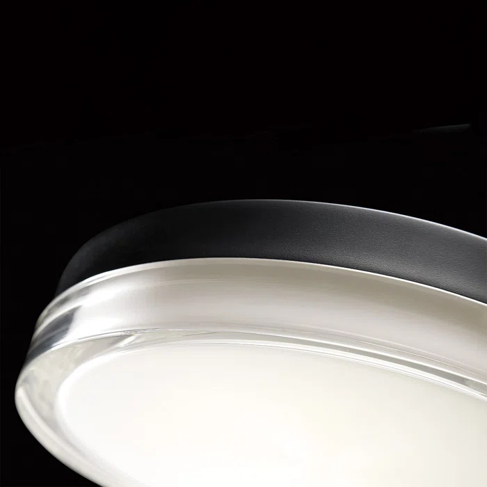 Pi Round / Oval Outdoor Flush Mount