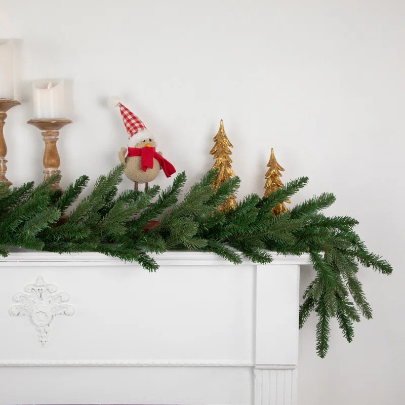 Northlight Seasonal 9' x 14" Grande Spruce Artificial Christmas Garland Unlit