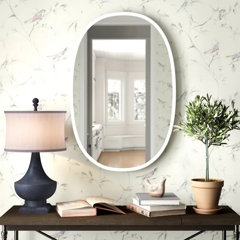 Hub Rubber Flat Mirror