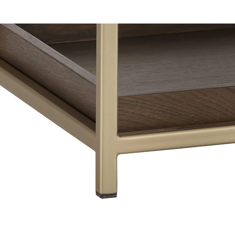 Transitional Rebel 23.5" Cream Oak Wood 1-Drawer Nightstand