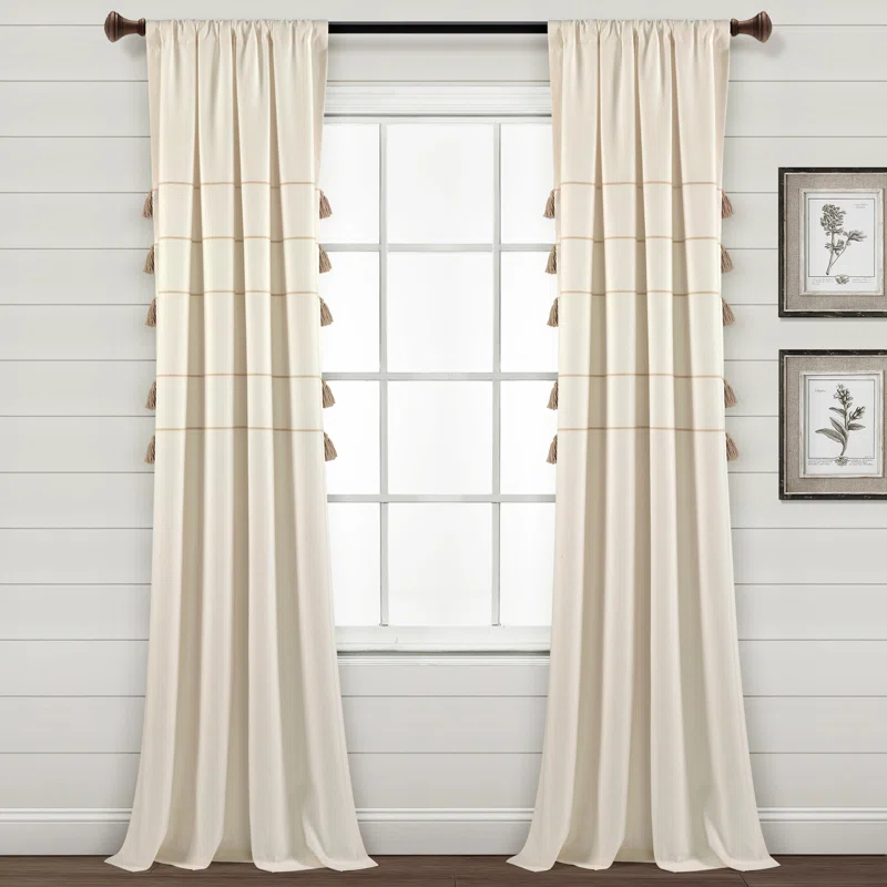 Lush Decor Semi Sheer Pair (Set of 2)