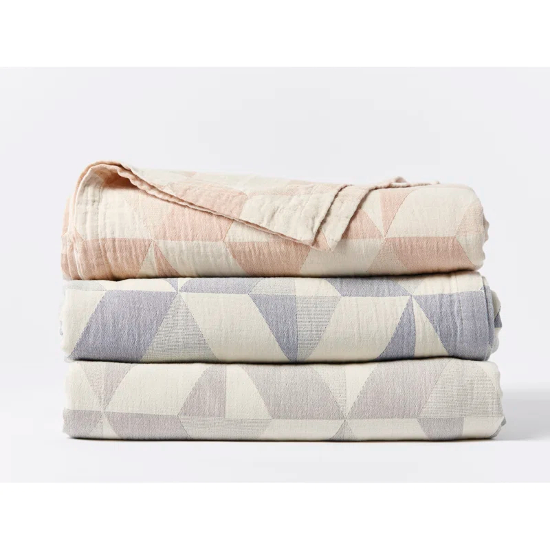 Pismo Cotton Woven Organic Throw Blanket