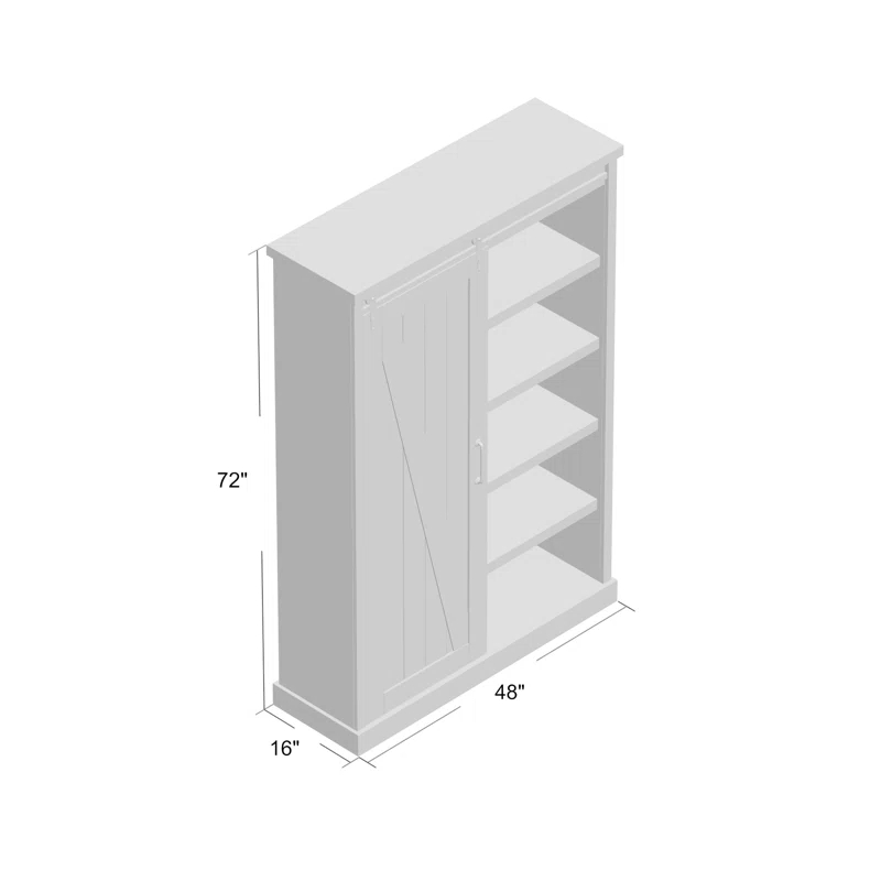 Clio Wide Bookcase
