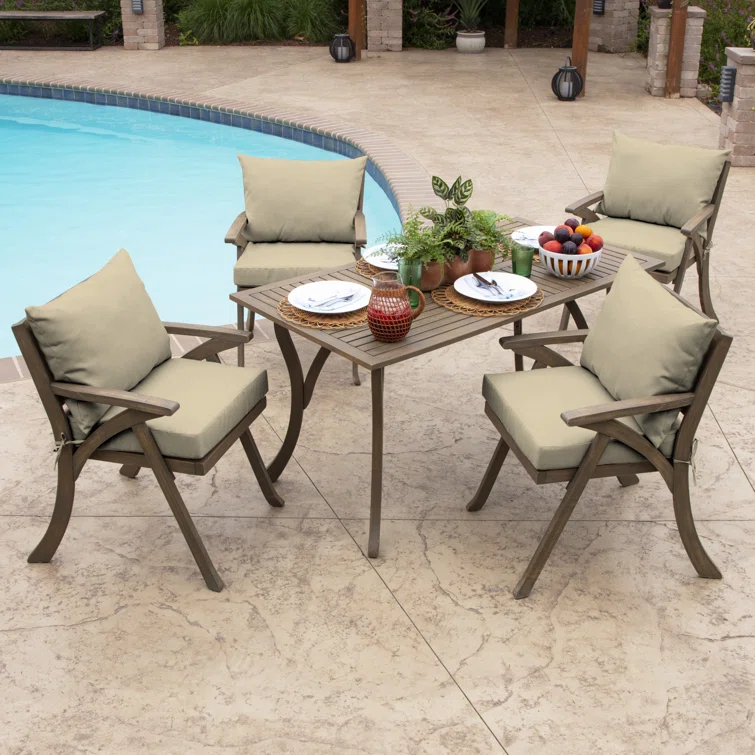 ARDEN Outdoor Rectangular Pillow Cover & Insert