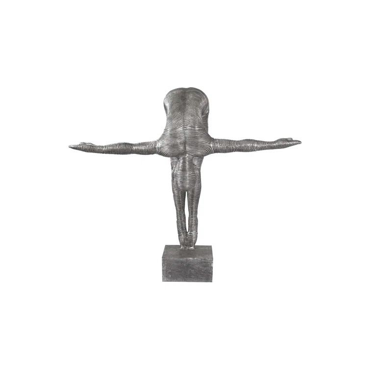 Aluminum Diving Statue