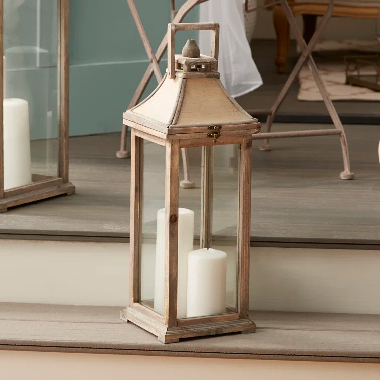 2 Piece Table Top Lantern Set
