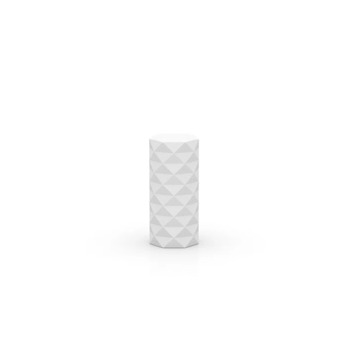 Vondom Marquis Matte Ice White Plug-In LED Outdoor Floor Lamp