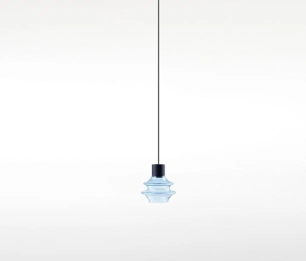 Bover Drip 1 - Light Ebony Black LED Single Pendant