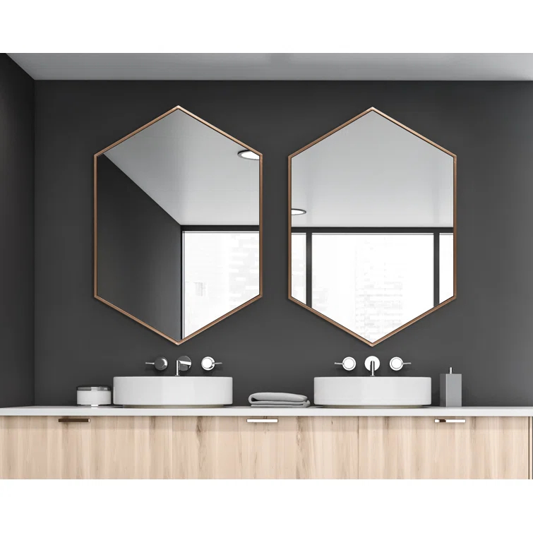 Breckler Metal Flat Mirror