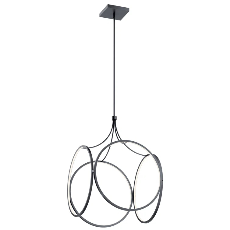 Orren Ellis Nikiki 1 - Light LED Unique/Statement Pendant