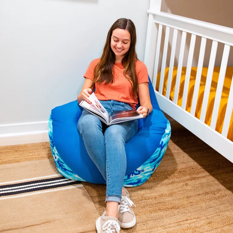 Big Joe Warp Soft Spandex Gaming Bean Bag Chair