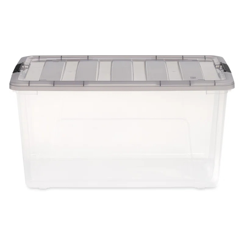 72 Qt [18 GAL] Stack & Pull Storage Box