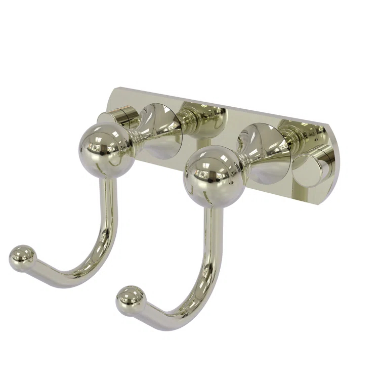 Allied Brass SL-20-2-PNI Shadwell 2 Position Wall Mounted Robe Hook