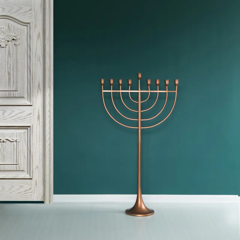 Vintiquewise Metal Menorah