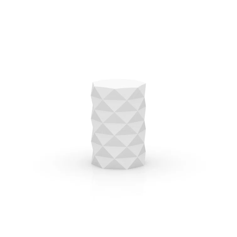 Vondom Marquis Matte Ice White Plug-In LED Outdoor Floor Lamp