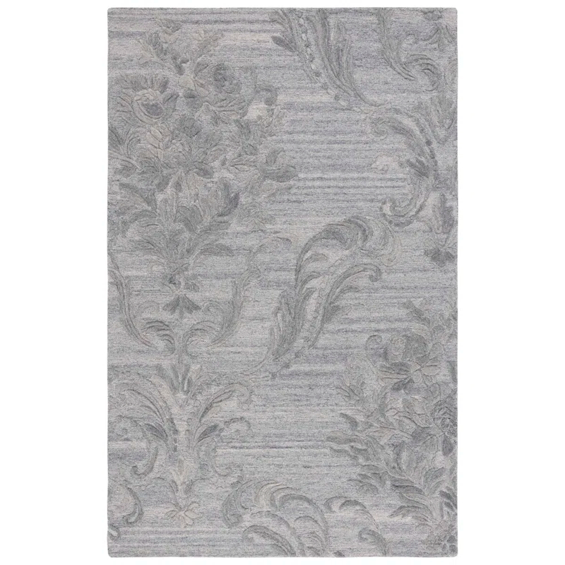 Safavieh Floral Hand Tufted 80% Wool, 20% Cotton Floral Rug